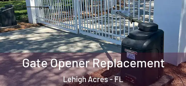 Gate Opener Replacement Lehigh Acres - FL